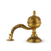 Sambrani Stand - 8 x 9 Inches | Antique Brass Dhoop Stand/ Dhoop Holder for Pooja - Sambrani Stand