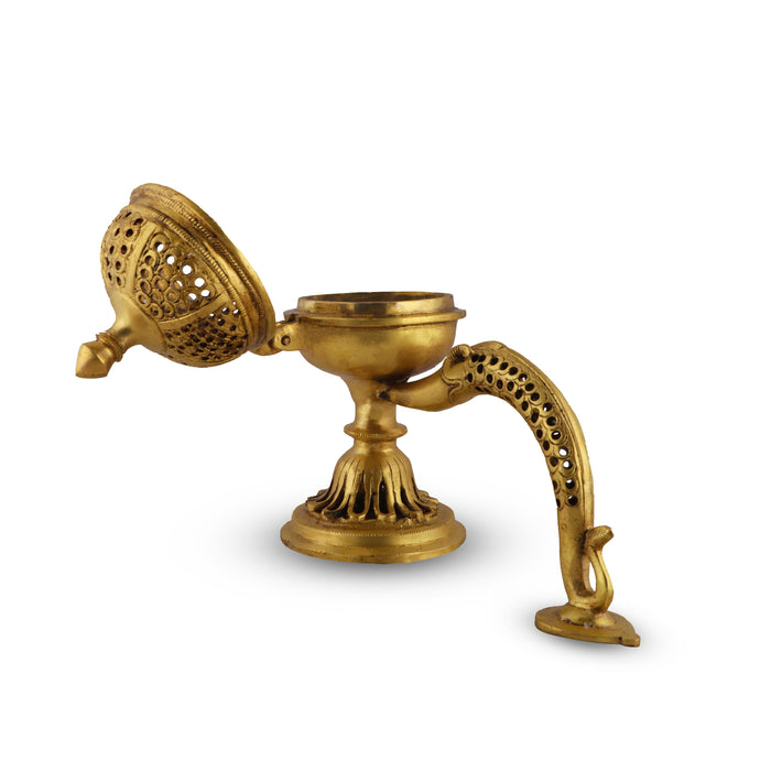 Sambrani Stand | Antique Brass/ Dhoop Stand/ Dhoop Holder for Pooja