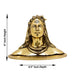 Adiyogi Statue - 4 Inches | Antique Finish Statue/ Adiyogi Shiva Statue/ Adiyogi Idol for Pooja/ 1.480 Kgs Approx - Brass Murties