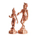 Rishabh Dev - 6 Inches | Panchaloha Statue/ Rishabha Deva for Pooja/ 535 Gms Approx - Panchaloha Murties