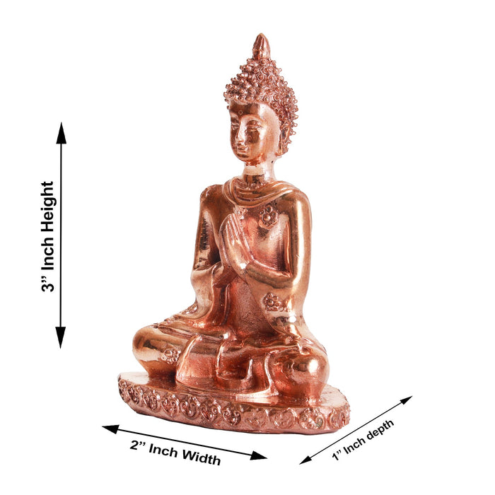 Buddha Statue | Panchaloha Statue/ Gautam Buddha Statue for Pooja - Panchaloha Murties