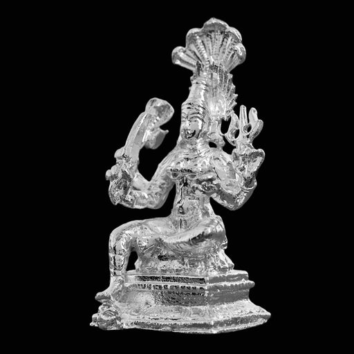 Karumari Amman Idol - 3 Inches | Copper Idol/ Silver Polish Karumariamman Statue for Pooja - Copper Murties