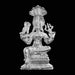 Karumari Amman Idol - 3 Inches | Copper Idol/ Silver Polish Karumariamman Statue for Pooja - Copper Murties