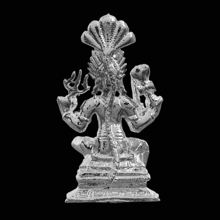Karumari Amman Idol - 3 Inches | Copper Idol/ Silver Polish Karumariamman Statue for Pooja - Copper Murties