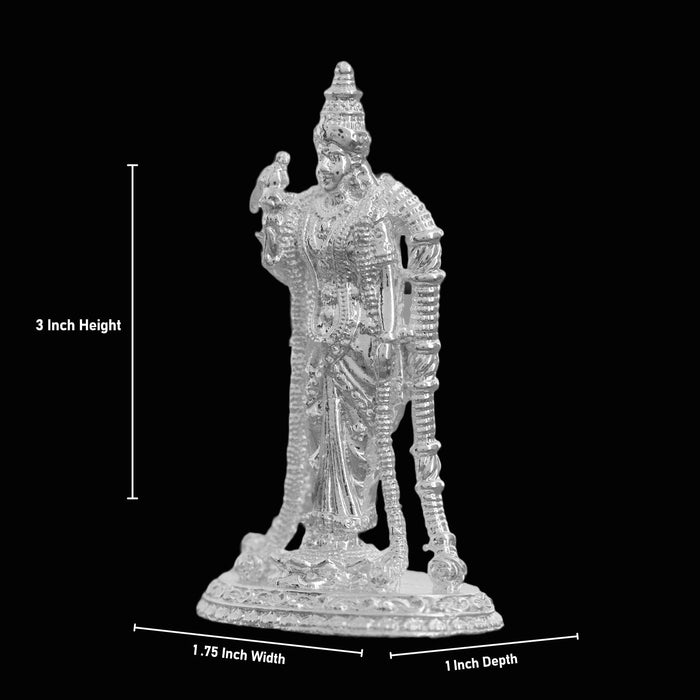 Andal Statue | Copper Idol/ Goda Devi Vigraham/ Andal Idol for Pooja