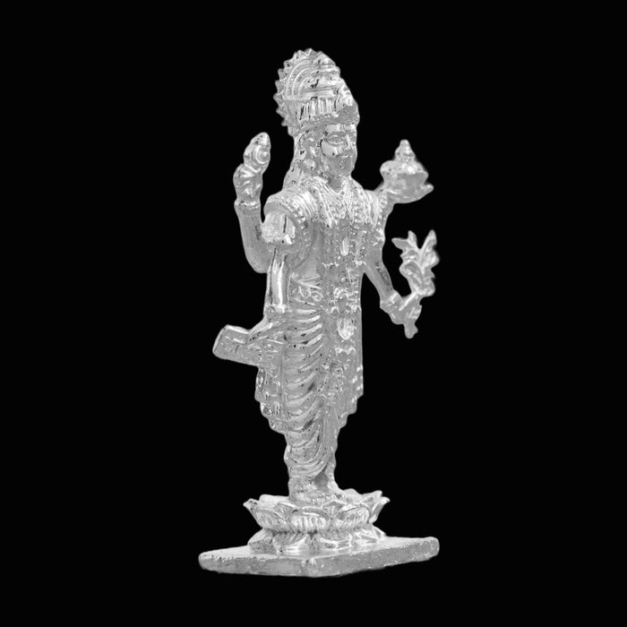 Dhanvantari Murti - 3 Inches | Copper Idol/ Dhanwantari Statue/ Dhanvantri Statue for Pooja - Copper Murties