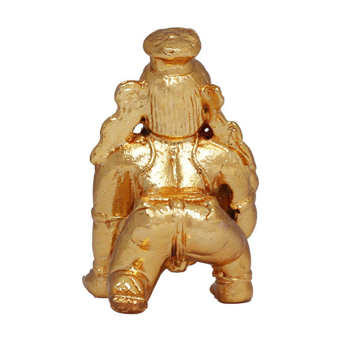 Crawling Krishna - 2 Inches | Copper Idol/ Little Krishna Statue/ Krishna Murti for Pooja - Copper Murties