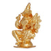 Varaha Lakshmi Idol - 1.5 Inches | Copper Idol/ Gold Polish Lakshmi Murti/ Varaha Laxmi Statue/ Varaha Murti for Pooja - Copper Murties