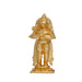Ram Darbar Murti - 4.5 Inches | Copper Idol/ Gold Polish Ram Darbar Idol for Pooja/ 565 Gms Approx - Copper Murties