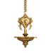 Shank Hanging Lamp - 7 Inches | Hanging Diya/ Brass Vilakku for Pooja/ 775 Gms Approx - Hanging Lamp