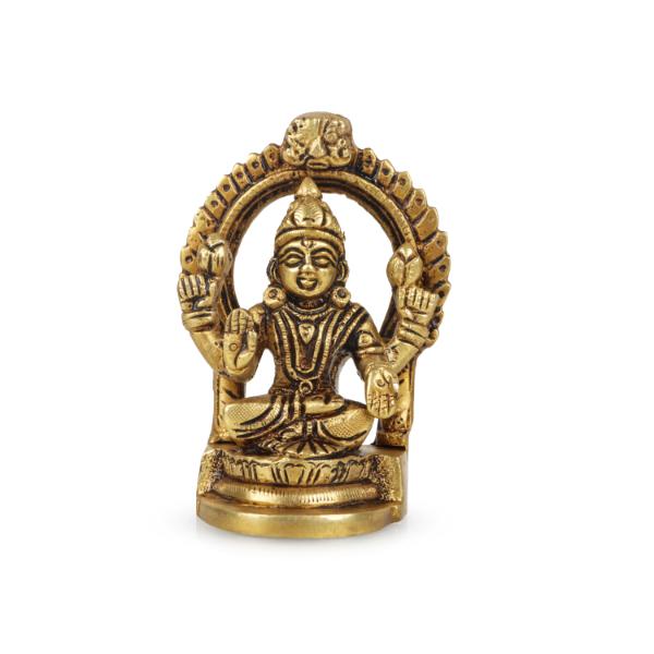 Laxmi Murti with Arch | Brass Idol/ Lakshmi Idol/ Lakshmi Murti/ Lakshmi Statue for Pooja