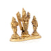 Balaji Murti | Balaji Sridevi Boodevi with Namam/ Antique Brass Statue/ Balaji Statue for Pooja - Brass Murties