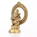 Ayyappan with Arch Statue | Brass Statue/ Ayyappan Idol for Pooja - Brass Murties