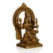 Rajarajeshwari Idol - 6 Inches | Brass Statue/ Antique Finish Rajarajeshwari Devi for Pooja/ 1.092 Approx - Brass Murties