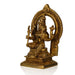 Rajarajeshwari Idol - 6 Inches | Brass Statue/ Antique Finish Rajarajeshwari Devi for Pooja/ 1.092 Approx - Brass Murties