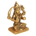 Santoshi Maa Idol - 2 Inches | Brass Idol/ Antique Santoshi Maa Murti for Pooja/ 250 Gms Approx - Brass Murties