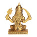 Santoshi Maa Idol - 2 Inches | Brass Idol/ Antique Santoshi Maa Murti for Pooja/ 250 Gms Approx - Brass Murties
