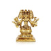 Gayatri Devi - 5 x 4 Inches | Brass Idol/ Gayatri Mata Murti/ Gayathri Idol for Pooja - Brass Murties