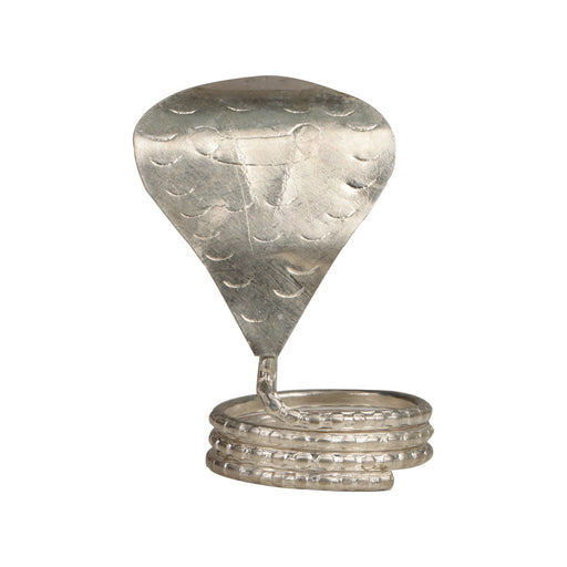 Naag Statue - 1.8 Inches | Silver Naag Idol/ Snake Idol for Pooja/ 10 Gms Approx - Deity Accessories