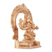 Ganesh Murti - 6 Inches | Ganapati Idol/ Panchaloha Statue/ Vinayagar Statue for Pooja/ 1.080 Kgs Approx - Panchaloha Murties