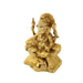 Ganesh Murti - 5 Inches | Ganapati Murti/ Antique Brass Statue/ Vinayagar Statue for Pooja/ 830 Gms Approx - Brass Murties