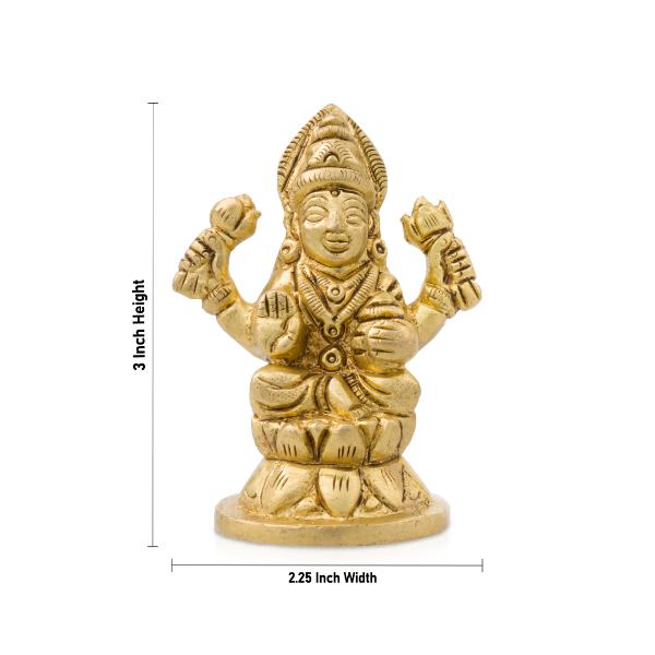 Laxmi Murti | Brass Idol/ Lakshmi Idol/ Lakshmi Murti/ Lakshmi Statue for Pooja