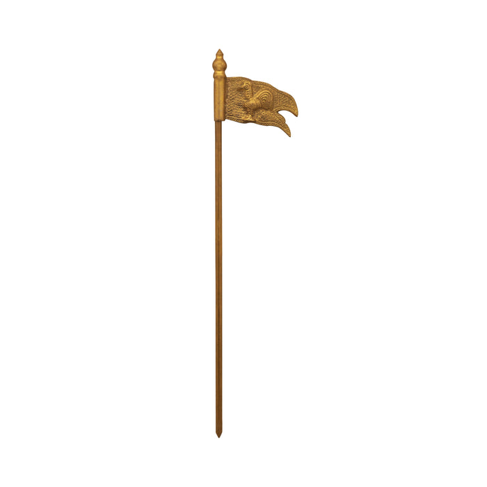 Seval Kodi - 20 Inches | Murugan Seval Kodi/ Brass Murugan Flag for Deity/ 580 Gms Approx