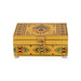 Pooja Box - 2.5 x 6 Inches | Silver Finish Puja Box/ Storage Box for Jewellery - Pooja Box & Paduka