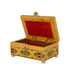 Pooja Box - 2.5 x 6 Inches | Silver Finish Puja Box/ Storage Box for Jewellery - Pooja Box & Paduka