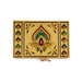 Pooja Box - 2.5 x 6 Inches | Silver Finish Puja Box/ Storage Box for Jewellery - Pooja Box & Paduka