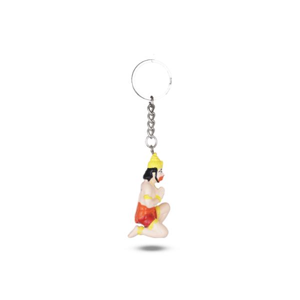 Hanuman Key Chain - 2.5 Inches | Key Ring/ Cute Keychain for Bike - Key Chain & Key Holder