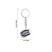 Instrument Key Chain - 1.25 Inches | Key Ring/ Cute Keychain for Bike - Key Chain & Key Holder