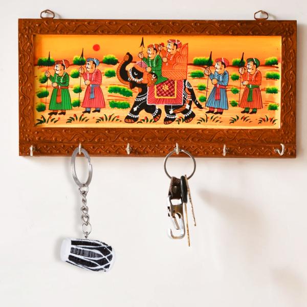 Instrument Key Chain - 1.25 Inches | Key Ring/ Cute Keychain for Bike - Key Chain & Key Holder