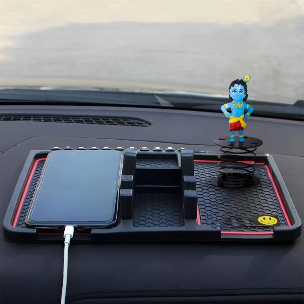 Spring Krishna - 3 Inches | Car Dashboard Krishna/ Krishna for Car Dashboard - Car Stand & Car Accessories