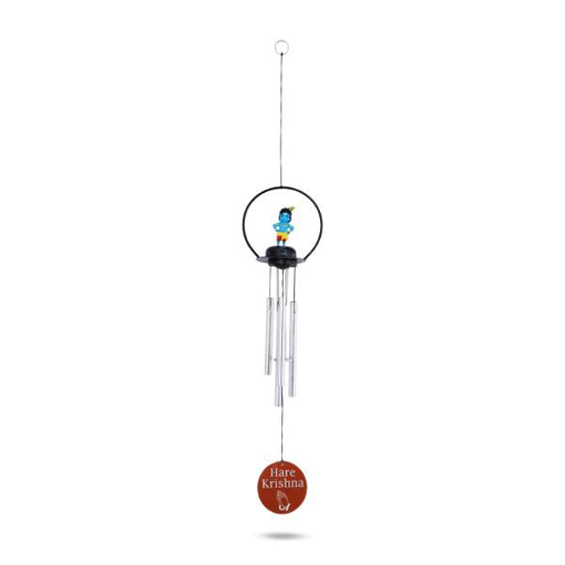 Krishna Wind Chime - 10.5 Inches | Krishna Figurine Wind Chime for Home Decor - Wall Hanging