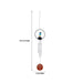 Krishna Wind Chime - 10.5 Inches | Krishna Figurine Wind Chime for Home Decor - Wall Hanging