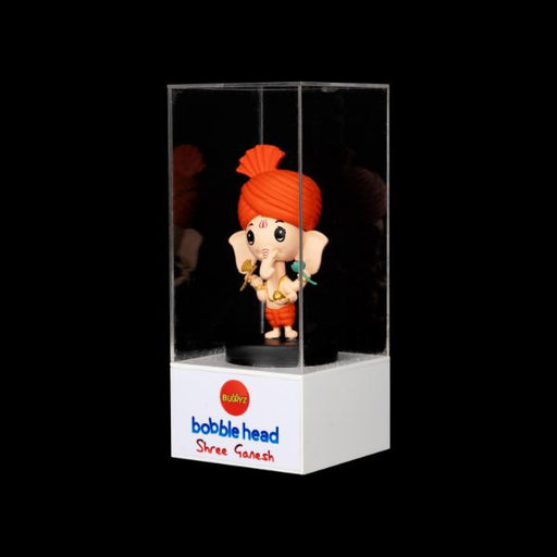 Bobble Head Ganesha Statue | Ganpati Statue/ Bobble Head Ganesh for Car - Car Stand & Car Accessories