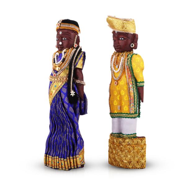Marapachi Bommai | Marapachi Doll/ Kolu Bommai/ Decorative Doll/ Wood Sculpture for Home