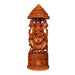 Ganesh Murti - 25 Inches | Wooden Ganapati Murti/ Vinayagar Statue for Pooja - Wooden Murties
