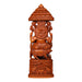Ganesh Murti - 25 Inches | Wooden Ganapati Murti/ Vinayagar Statue for Pooja - Wooden Murties