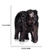 Elephant Statue - 3 Inches | Resin Elephant Figurine/ Elephant Statues for Home Decor - Table Stand Accessories