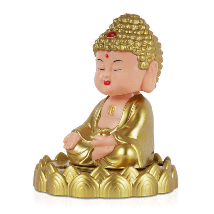 Buddha Statue - 3.5 Inches | Buddha Murti/ Buddha Statue for Car