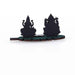 Deity Statue - 2.5 x 6 Inches | Wooden Statue/ Deity Idol for Home Decor/ Assorted Design - Hindu God Photos & Frames