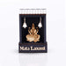 Mata Lakshmi - 5 x 3.5 Inches | Wooden Mata Laxmi with Led Light for Home - Table Stand Accessories