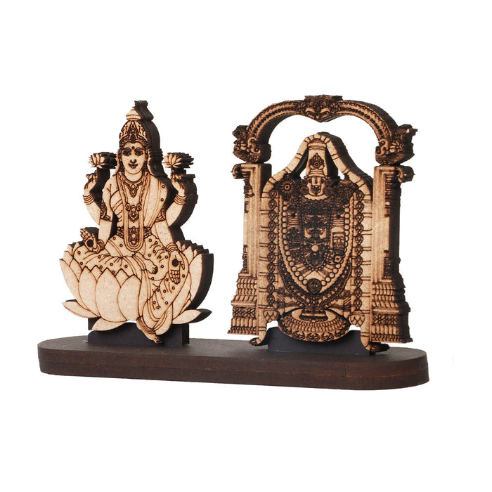 Deity Photo Stand - 3 x 4.5 Inches | Divine Idol/ Deity Showpiece for Home Decor - Hindu God Photos & Frames