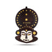 Kathakali Face  - 16 Inches |  Kathakali Head Wall Hanging/ Wooden Kathakali Face for Wall Decor - Wall Hanging