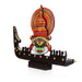 Kathakali Face with Boat Men Statue | Kathakali Face Paint/ Wooden Kathakali Face for Home Decor - Table Stand Accessories