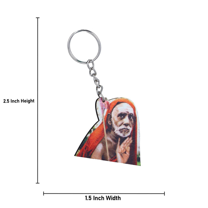 Key Chain - 2.5 x 1.5 Inches | Key Ring/ Cute Keychain for Bike/ Assorted Design - Key Chain & Key Holder