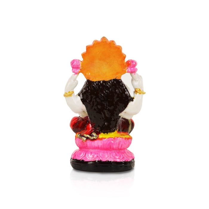 Laxmi Murti - 4 Inches | Marble Dust Lakshmi Idol/ Lakshmi Statue for Home Decor