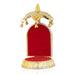 Simhasan - 5 Inches | Simhasanam Chatri for Deity - Pooja Aasan & Bajot & Pooja Mat
